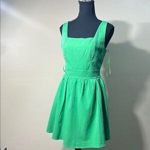 Trixxi Vibrant Green Mini Dress